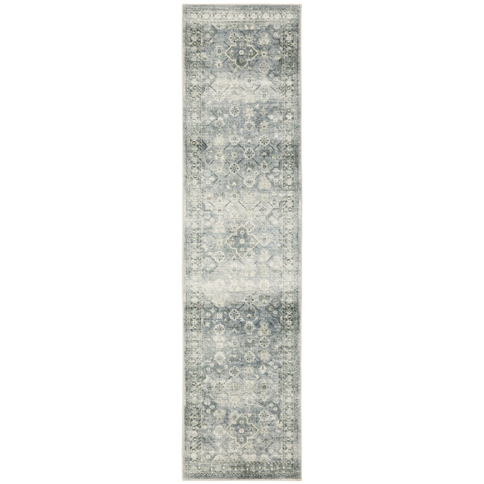 Savoy 28106 Blue/Ivory 5'3" x 7'3" Rug