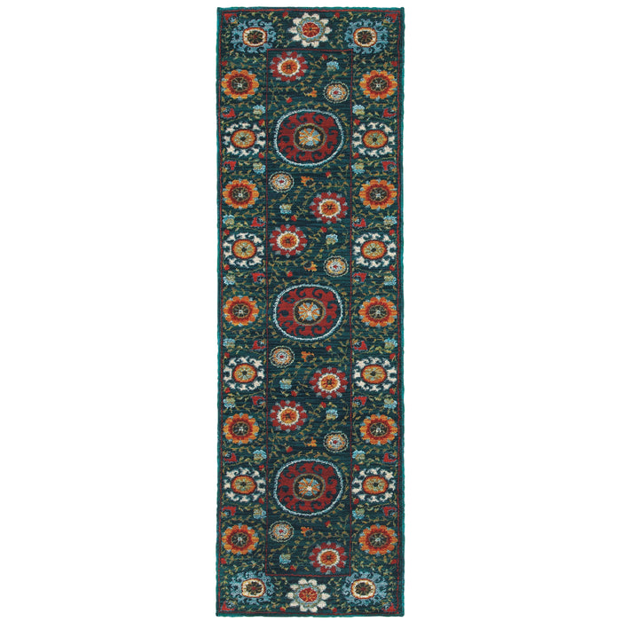 Sedona 6408B Blue/Multi 1'10" x 3' Rug