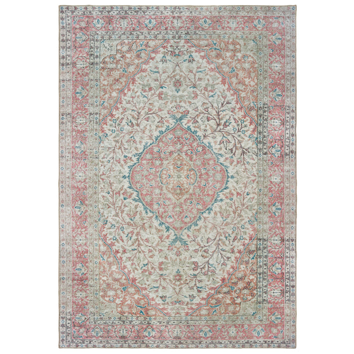 Sofia 85812 Ivory/Pink 1'9" x 2'8" Rug