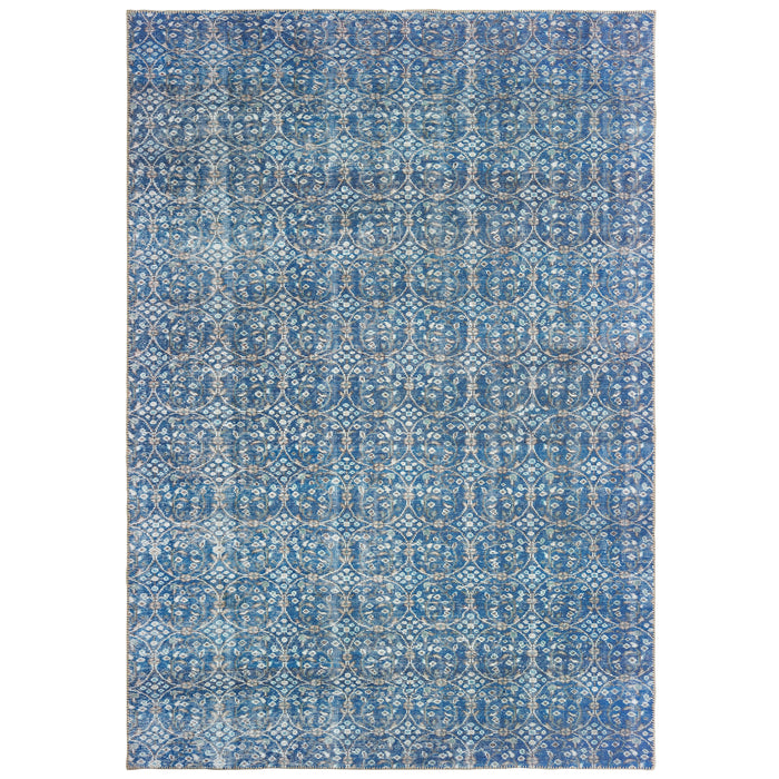Sofia 85815 Blue/Brown 1'9" x 2'8" Rug