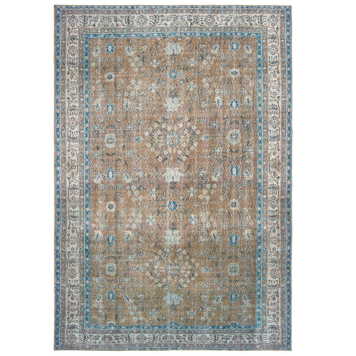 Sofia 85818 Gold/Blue 1'9" x 2'8" Rug
