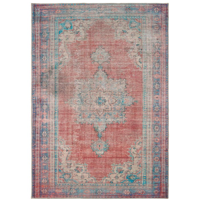 Sofia 85819 Red/Blue 4'3" x 6'3" Rug