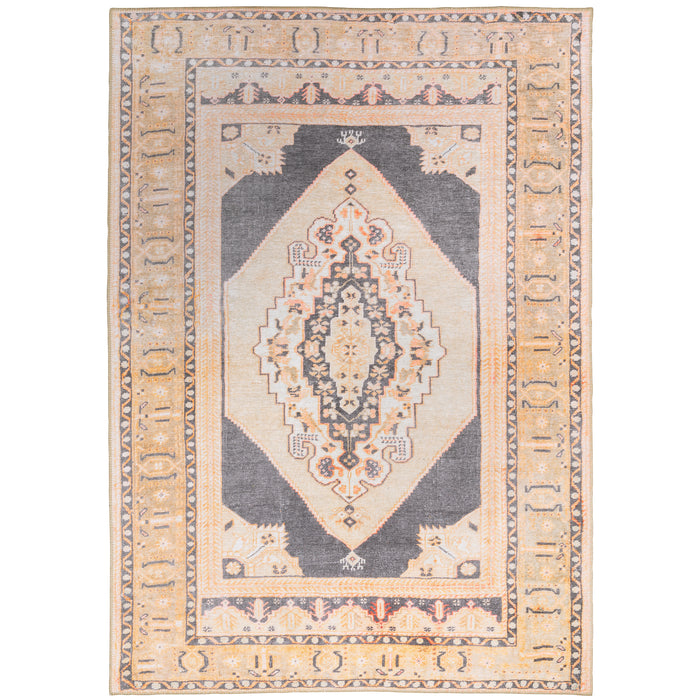 Sofia 85823 Grey/Gold 1'9" x 2'8" Rug