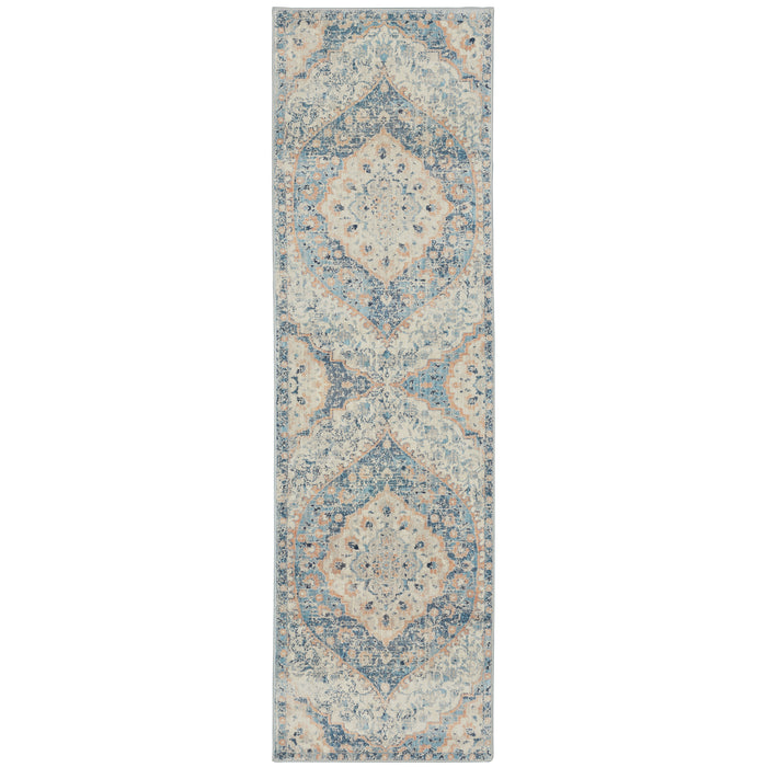 Xanadu 532L6 Blue/Orange 5'3" x 7'6" Rug