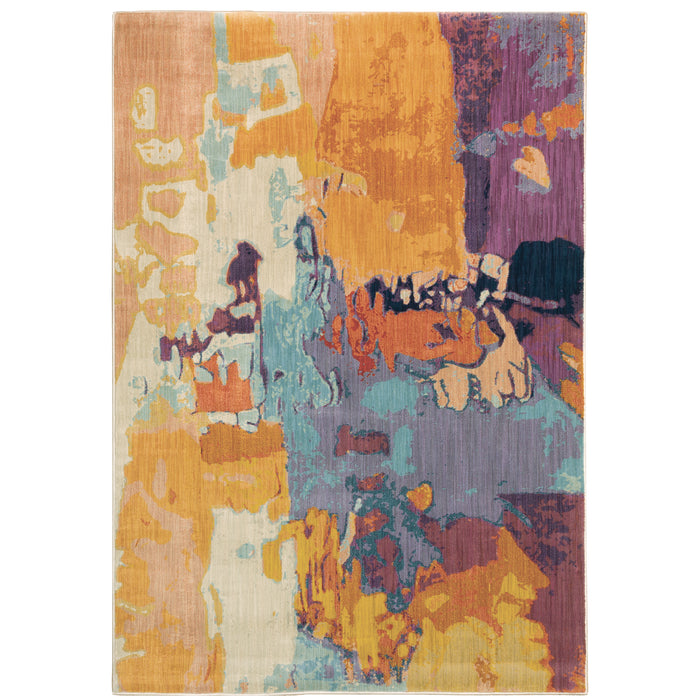 Xanadu 070X6 Orange/Purple 3'10" x 5'5" Rug