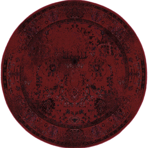 Oriental Weavers Revival Red/Grey Oriental 550R2 Area Rug