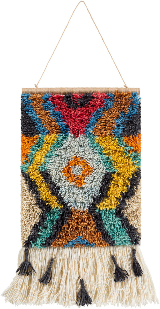 Livabliss Santiago SGO-1002 Bohemian/Global Hand Knotted Wall Hanging